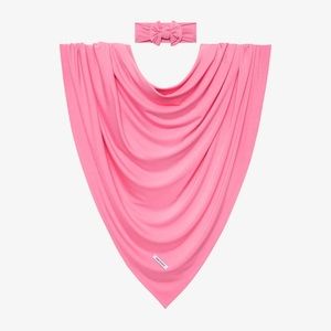 Posh Peanut Pink Lemonade XL Robe /NB Swaddle set